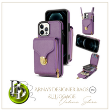 Load image into Gallery viewer, Zipper Purse/Wallet Cards Lanyard Case For iPhone 14 13 12 11 Pro X XS Max XR 8 7 Plus SE 2022 Crossbody
