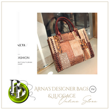 Load image into Gallery viewer, "Arna Lisa" Collection - Legend Genuine Leather Luxury Handbags Women Designer Hand Bag Female Retro Patchwork Totes Crocodile Shoulder/Crossbody Bags

