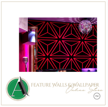 Load image into Gallery viewer, "Arna Collection" - Wall Paper - Abstract/Modern/Fluro - Perfect for Feature Walls
