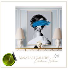 Load image into Gallery viewer, Arna's Luxury Painting Collection - Nordic Abstract Geometry Print Canvas Painting
