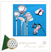 Load image into Gallery viewer, Junior Golf Clubs Set - Left Handed Stainless Steel Beginners Full Set with Bag
