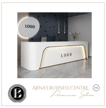 Load image into Gallery viewer, Nordic Hotel Reception Desk Company Office Beauty Salon Health Club Commercial Bar etc - Many Styles
