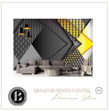 Load image into Gallery viewer, "Arna" Collections - DIY - Custom Photo Wallpaper Mural Golden Sculpture Wall Background Wall 3D Wall Papers Home Decor
