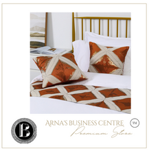 Load image into Gallery viewer, "Arna Royal LUXURY Collection" Hotel Quality Bed Runner/Scarf &amp; 2 Cushion Covers
