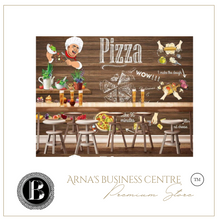 Load image into Gallery viewer, "Arna Collection" Wall Paper - Featured Walls - Kitchen/Pizza/Cafe/Coffee/Food/Spices/Restaurant
