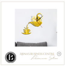 Load image into Gallery viewer, Deluxe "Arna Royal Clock Collection"  Kitchen/Cafe Wall Clock
