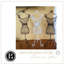 Load image into Gallery viewer, "Arna Royal Gown Collection"  Mannequin Cosmetology Window Display Model - 3 Colours
