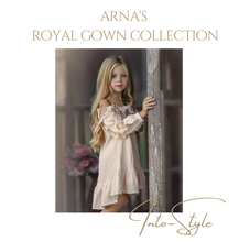 Load image into Gallery viewer, "Arna" Royal Gown Collection - Flower Girl/Formal -  Made to Measure - Large range of Colours
