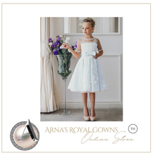 Load image into Gallery viewer, "Arna" Royal Gown Collection - Flower Girl/Formal -  Made to Measure - Large range of Colours

