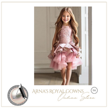 Load image into Gallery viewer, "Arna" Royal Gown Collection - Flower Girl/Formal -  Made to Measure - Large Range of Colours
