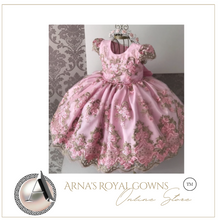 Load image into Gallery viewer, "Arna" Royal Gown Collection - Stunning and Shear Elegance Dress range
