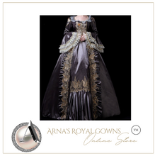 Load image into Gallery viewer, Arna's Royal Gown Collection - Gothic Lolita Classic/Traditional Lolita Vintage Inspired Victorian Rococo
