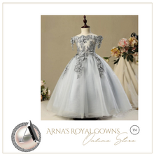 Load image into Gallery viewer, "Arna"  Royal Gown Collection - Girl/Formal/Wedding/Pageant -  Made to Measure - Large arrange of Colours
