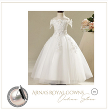 Load image into Gallery viewer, "Arna"  Royal Gown Collection - Girl/Formal/Wedding/Pageant -  Made to Measure - Large arrange of Colours
