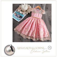 Load image into Gallery viewer, "Arna" Royal Gown Collection - Embroidered Formal Princess Dress

