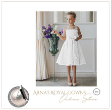 Load image into Gallery viewer, "Arna" Royal Gown Collection - Flower Girl/Formal -  Made to Measure - Large range of Colours
