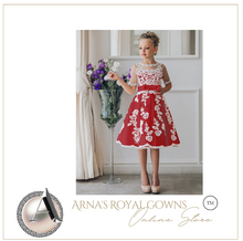 Load image into Gallery viewer, "Arna" Royal Gown Collection - Flower Girl/Formal -  Made to Measure - Large range of Colours
