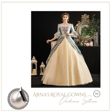 Load image into Gallery viewer, Arna's Royal Gown Collection - 18th Century Dress Rococo Baroque Marie Antoinette Ball Victorian Gown
