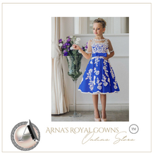 Load image into Gallery viewer, "Arna" Royal Gown Collection - Flower Girl/Formal -  Made to Measure - Large range of Colours
