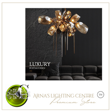 Load image into Gallery viewer, "Arna's Luxury  Collection" Chandelier 120cm x 43cm Luxury Blown Glass
