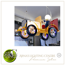 Load image into Gallery viewer, Arna Royal Collection - Children's Retro Vintage Classic Car Lights LED Car Chandeliers
