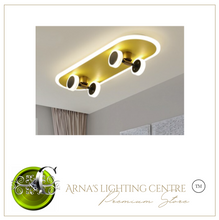 Load image into Gallery viewer, Arna Royal Collection - Children's Skateboard Hanging Lights LED Chandeliers
