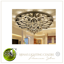 Load image into Gallery viewer, "Arna's Luxury Collection" Chandelier K9 Crystal LED Ceiling Chandelier - 100cm x 185W
