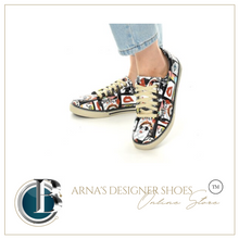 Load image into Gallery viewer, Digital Print Colourful Patterned Women's Sports Shoes - Many Colours &amp; Styles
