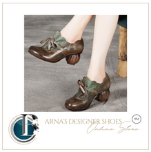 Load image into Gallery viewer, "Arna" Collection Shoes - Handcrafted Original Leathers

