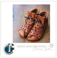 Load image into Gallery viewer, "Arna" Collection Shoes - Handcrafted Original Leathers - Ankle Boots
