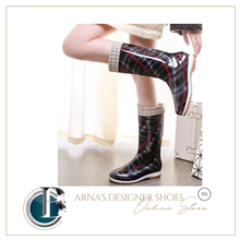 Load image into Gallery viewer, Rainboots/Gumboots Women High-Top Boots Non-slip Waterproof Shoes
