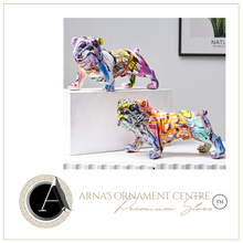 Load image into Gallery viewer, Nordic Sculpture Designer Bull Dogs Statue x2 Book Shelf Accessories - Office Home &amp; Living

