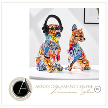 Load image into Gallery viewer, Nordic Sculpture Designer Dogs Statue x2 Book Shelf Accessories - Office Home &amp; Living
