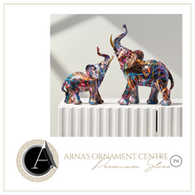 Load image into Gallery viewer, Nordic Sculpture Designer Elephant Statue x2 Book Shelf Accessories - Office Home &amp; Living
