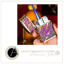 Load image into Gallery viewer, "Arna Lisa" Royal Collection - Top End Lighter Refillable Metal
