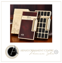 Load image into Gallery viewer, "Arna Lisa" Royal Collection - Top End Lighter Refillable Metal + Gift Box
