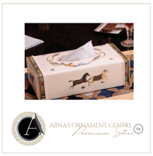 Load image into Gallery viewer, "Scottishe" Collection (Horses) - Tissue Box Deluxe
