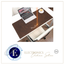 Load image into Gallery viewer, "Legend Collection" - New Men's Genuine Leather Business Desk/Computer Mat Cowhide FREE ENGRAVING PERSONALISE

