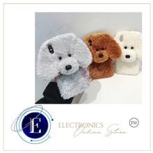 Load image into Gallery viewer, Dog Phone Case -  iPhone -3D Teddy Dog Ears Plush Hair Case For iPhone 12 Pro Max SE 2020 11 Pro XR X 10 6 6s 7 8 Plus XR XS Max
