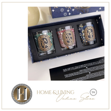 Load image into Gallery viewer, "Arna Lisa" Royal Collection - Top End Limited Edition 3 Pack - Aromatherapy Candles Gift Boxed

