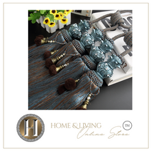 Load image into Gallery viewer, "Arna Collection" Retro/Classical/Vintage Rope Curtain Ties - Many COLOURS x 2 Pieces
