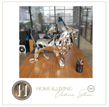 Load image into Gallery viewer, "Arna Lisa" Resin 78*30*56cm Geometric Lion Sculpture Ornament - High Quality
