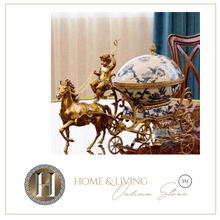 Load image into Gallery viewer, "Arna Lisa" Luxury Vintage Finest Collection - Golden Horse and Kart
