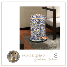 Load image into Gallery viewer, "Arna Royal Vintage Collection"  Luxury Pedal Golden Range 10L Trash Rubbish Bin
