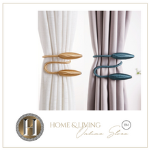 Load image into Gallery viewer, "Arna Collection" Retro/Classical Curtain Magnetic Ties - Many COLOURS x 2 Pieces
