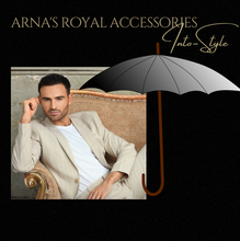 Load image into Gallery viewer, "Arna Collection" Designer Exquisite Business Umbrella foldable - Highest Quality
