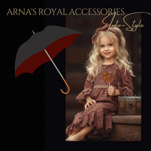 Load image into Gallery viewer, Arna's Royal Collection - Flower Belt &amp; Head Piece (Children) Bridal - Many Colours
