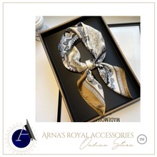 Load image into Gallery viewer, "Arna" Collection - Women's Luxury Silk Head Scarf - Many Styles

