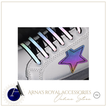 Load image into Gallery viewer, Trendy Fluorescent Reflective Shoe Laces - Many Colours/Sizes - NEW ARRIVAL
