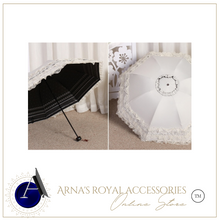 Load image into Gallery viewer, Arna's Bridal Umbrella - Lace - High Quality - Victorian Style- Many Colours
